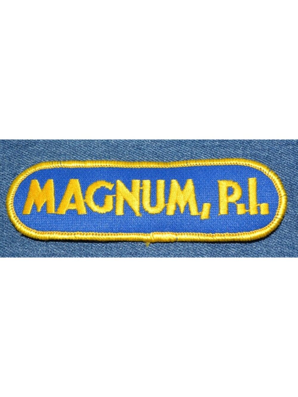 Vintage Original 80s MAGNUM PI 5" Patch Hawaii TV Show Tom Selleck CBS Nice